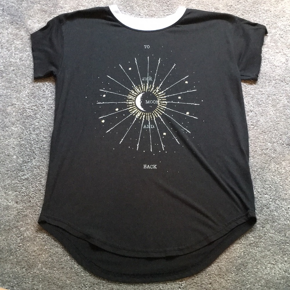 To the moon and back tee